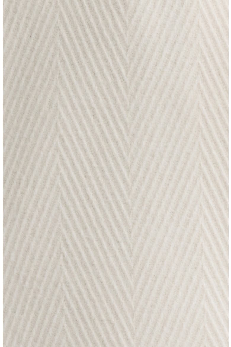 Chevron Pattern Tie Waist Coat, Alternate, color, MODERN IVORY
