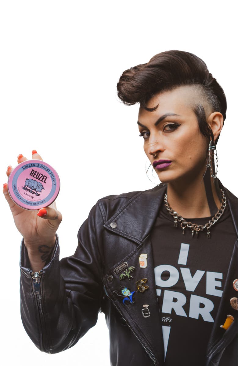 REUZEL Pink Heavy Grease Pomade, Alternate, color, NO COLOR