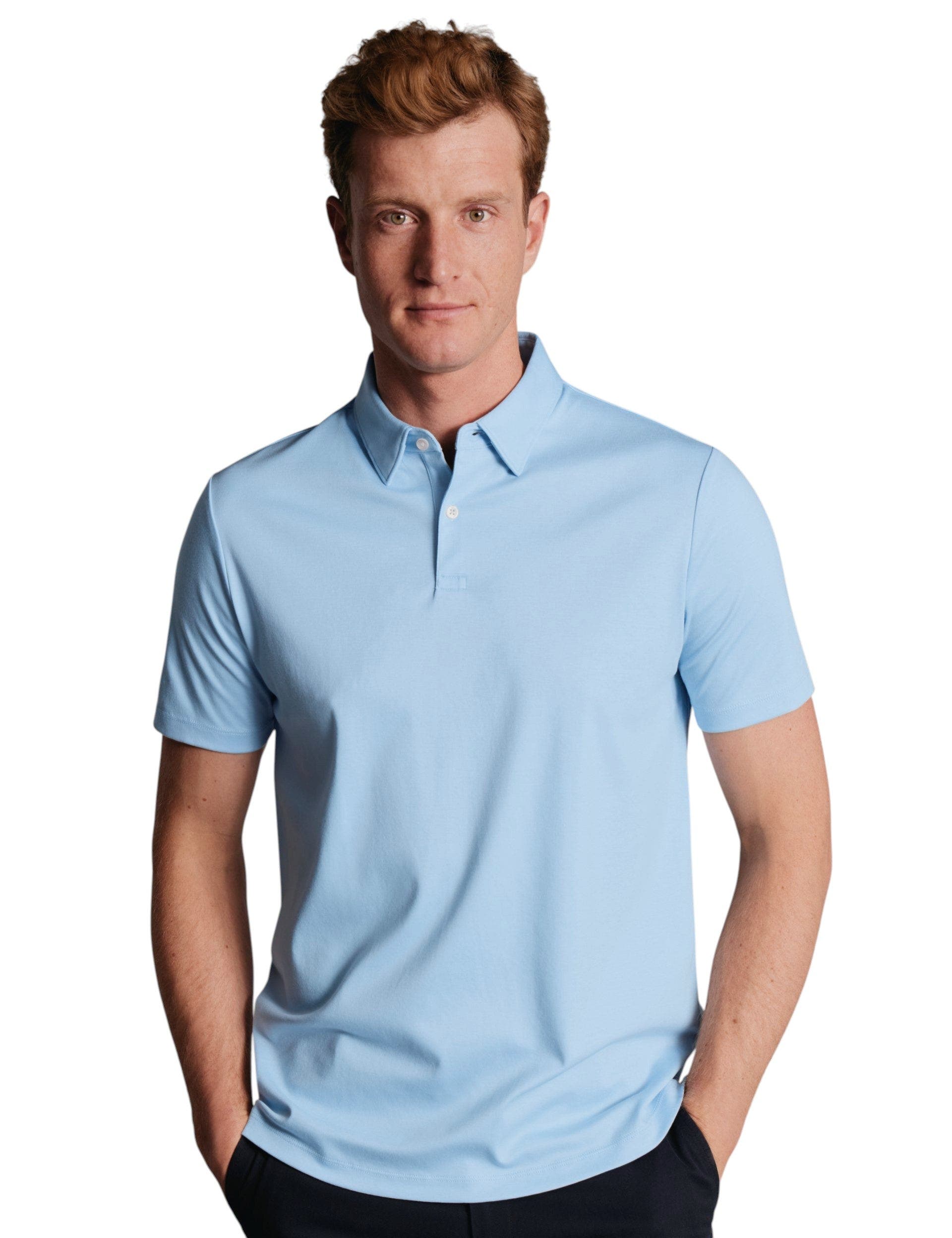 Short Sleeve Jersey Polo - image 5