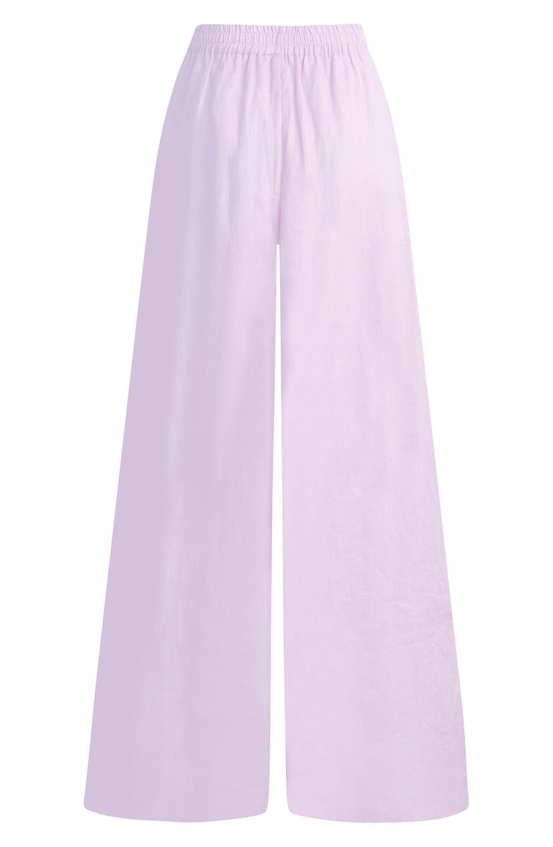 Favorite Daughter Linen Wide Leg Pants, Alternate, color, Wisteria Musk