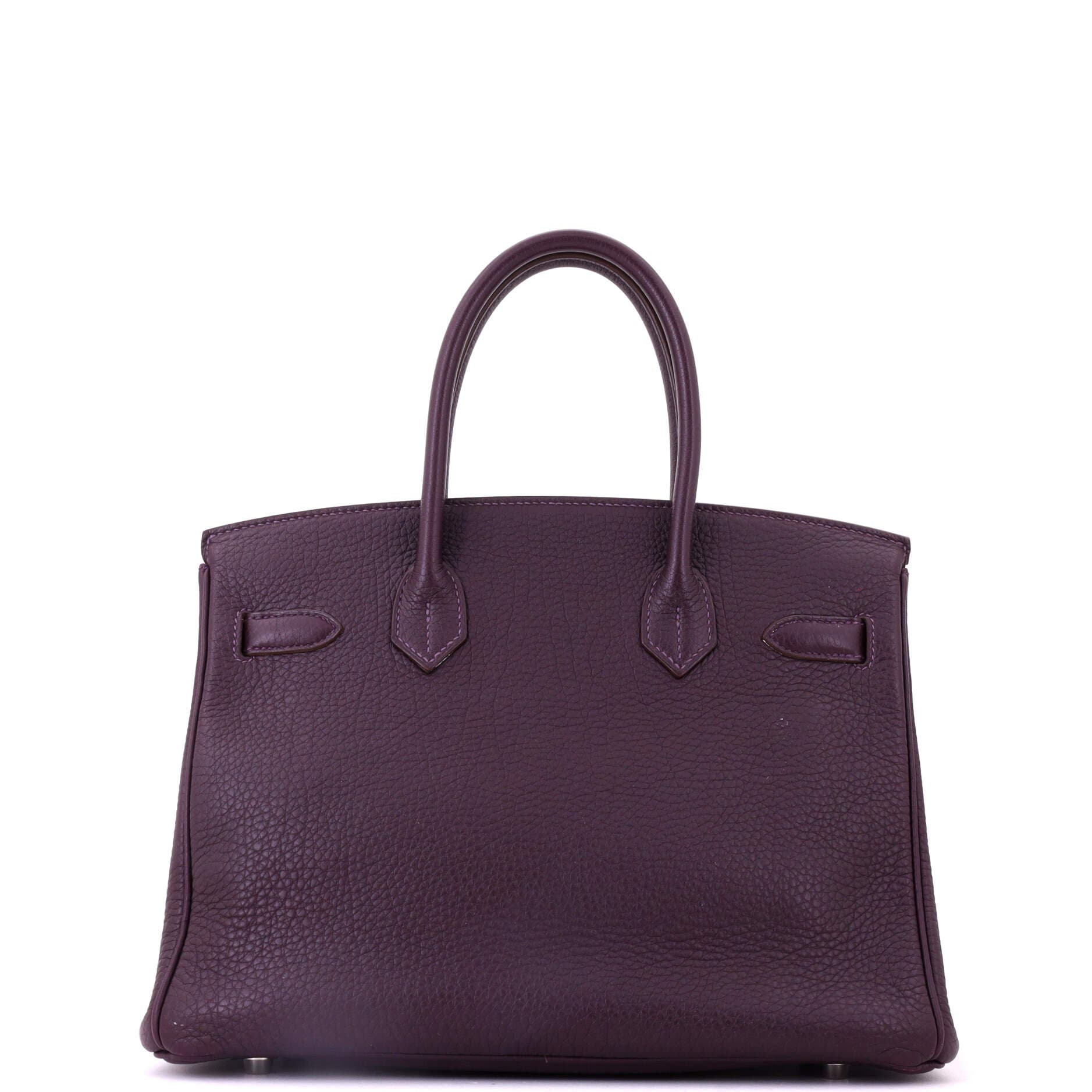 81034712 Birkin Handbag Purple Togo with Palladium Hardware 30, Alternate, color, 