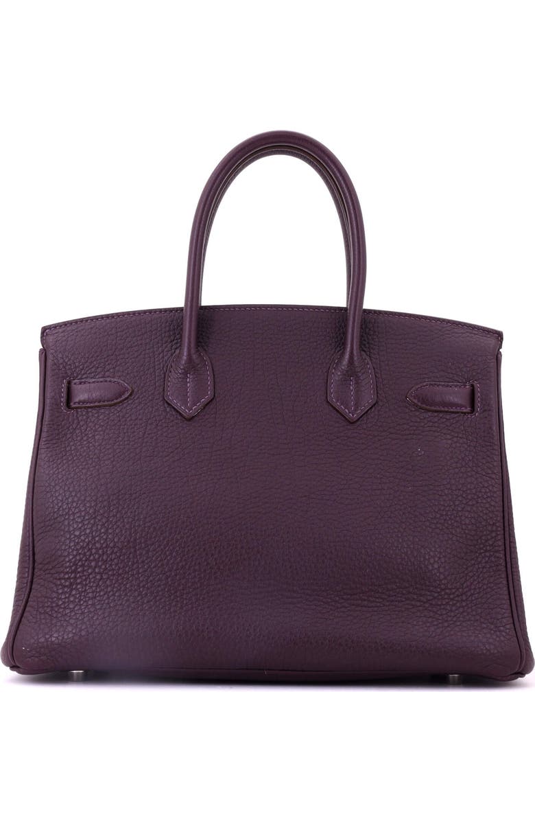 81034712 Birkin Handbag Purple Togo with Palladium Hardware 30, Alternate, color,