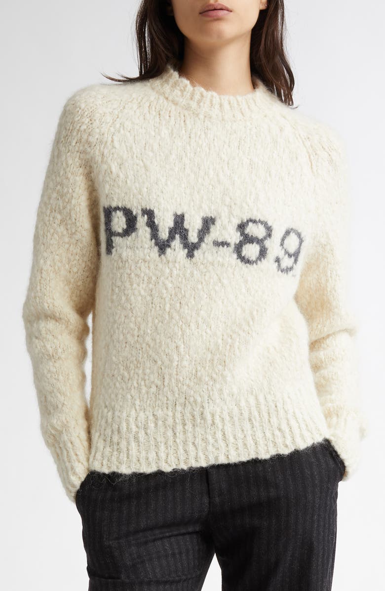 Paloma Wool Solo Graphic Sweater, Main, color, Ecru