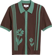 Wax London Tellaro Intarsia Cotton Shirt
