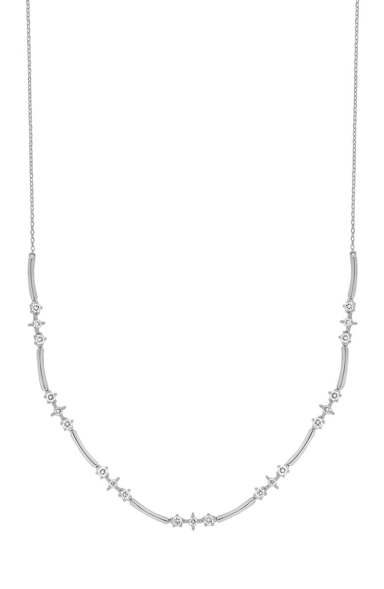 Bony Levy Aviva Diamond Short Necklace, Main, color, 18K White Gold
