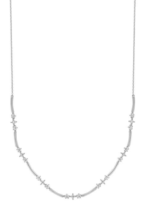 Aviva Diamond Short Necklace