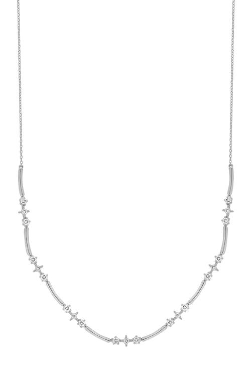 Bony Levy Aviva Diamond Short Necklace In 18k White Gold