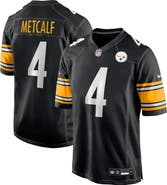 Nike Men's Nike DK Metcalf Black Pittsburgh Steelers Game Player Jersey