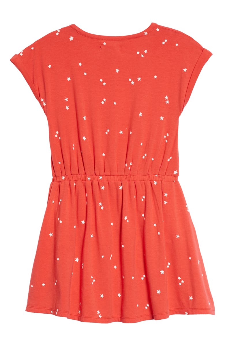 Tucker + Tate Print Skater Dress, Alternate, color, 