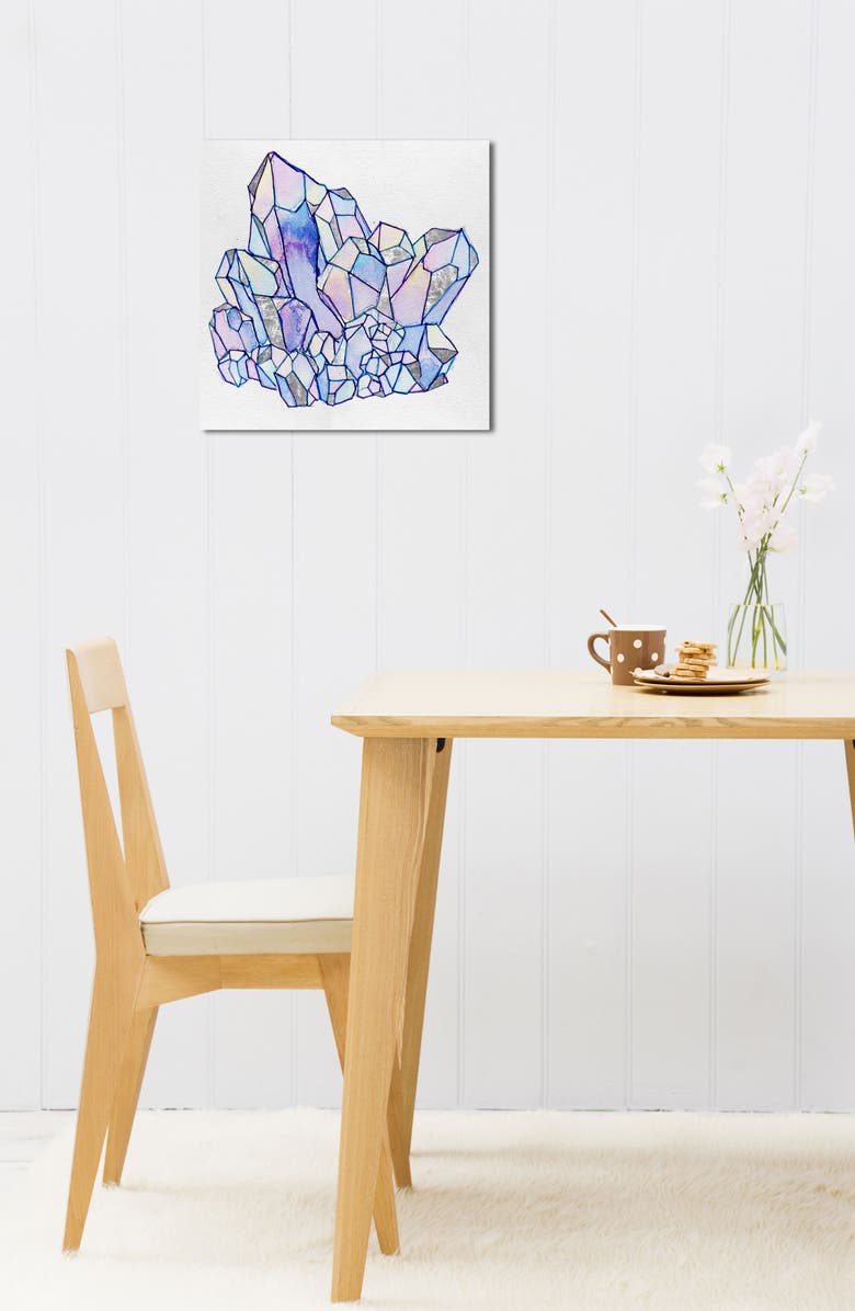 Oliver Gal Precious Stone Cluster II Canvas Wall Art, Alternate, color, 