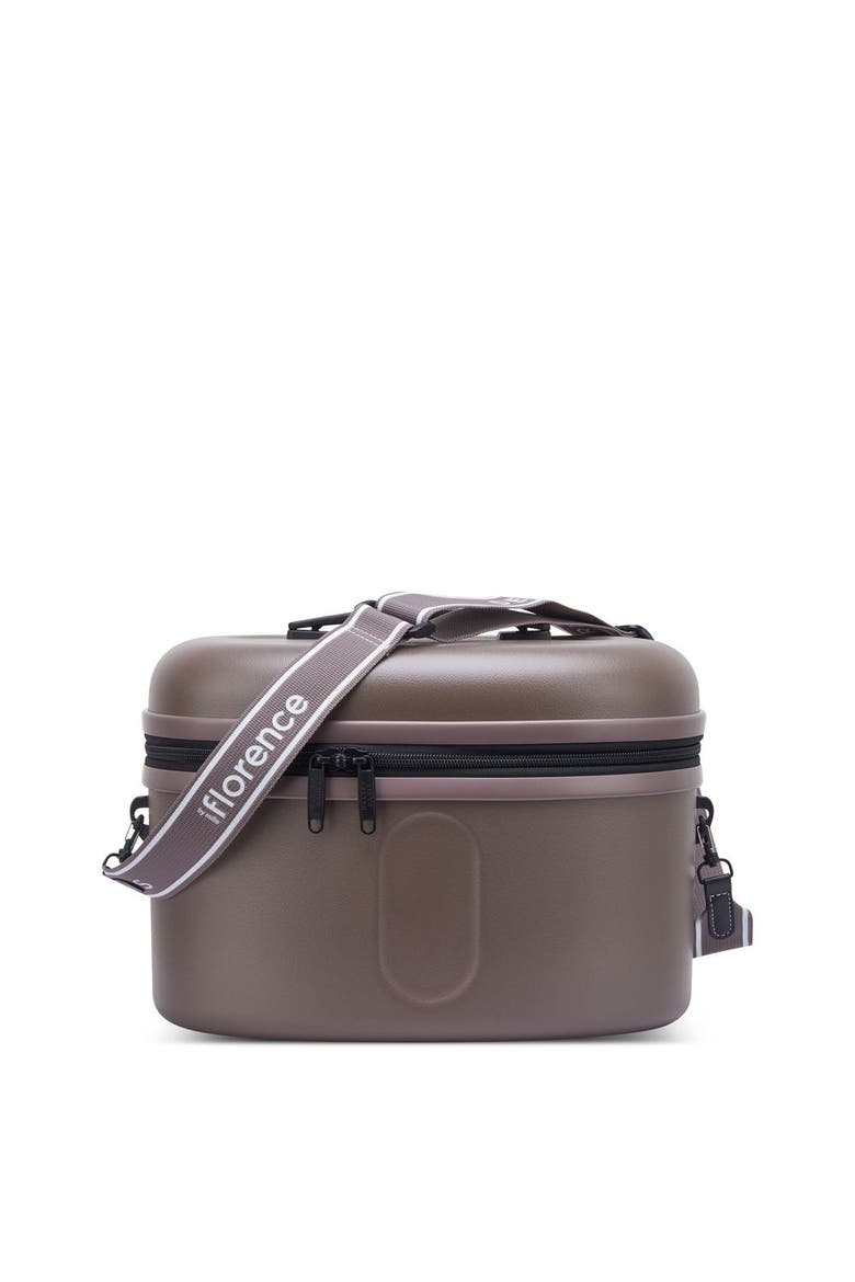 Glow Getter Beauty Case, Main, color, Chestnut