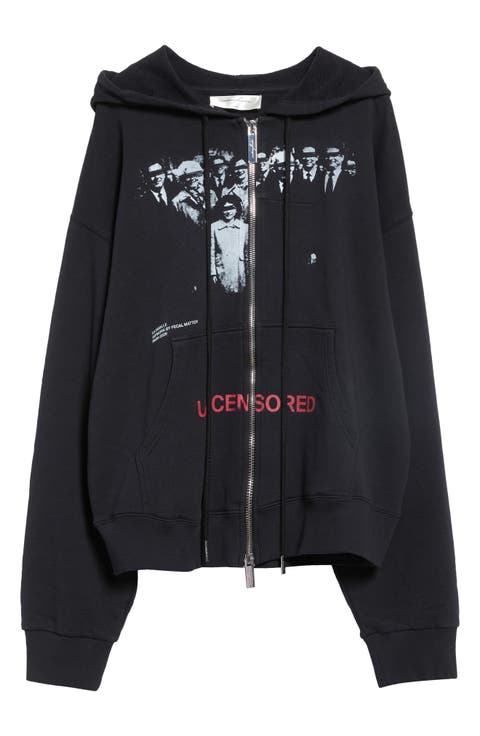 Family Graphic Full Zip Hoodie