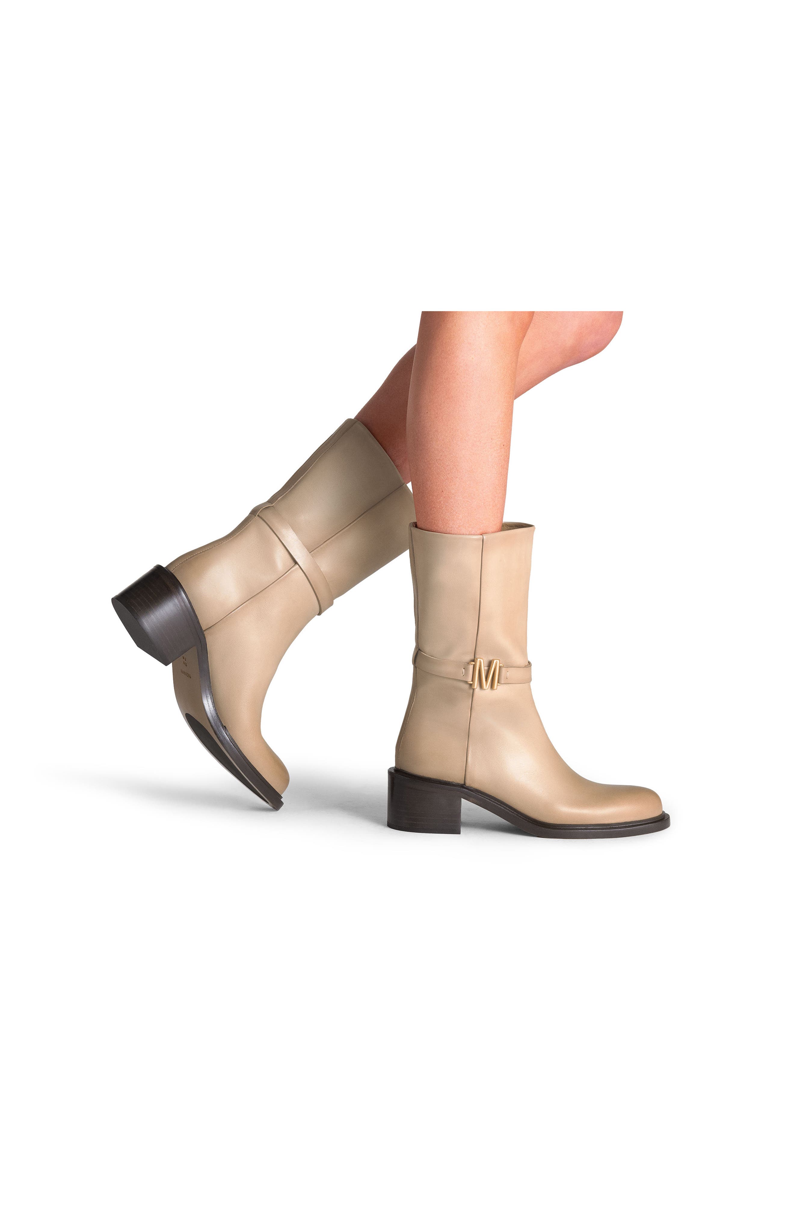 Magnanni Genevieve Bootie, Alternate, color, Cream