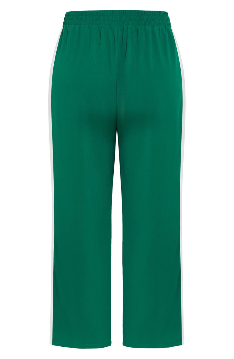 City Chic Lilia Joggers, Alternate, color, Green