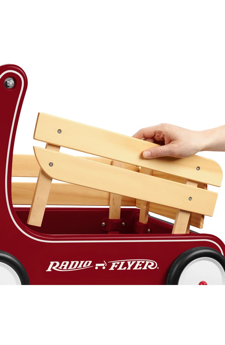 Radio Flyer Classic Push Walker Wagon, Alternate, color, Red