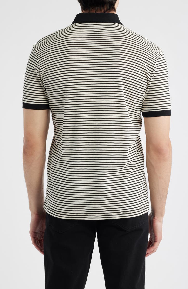 Mavi Jeans Stripe Slim Fit Cotton Polo, Alternate, color,