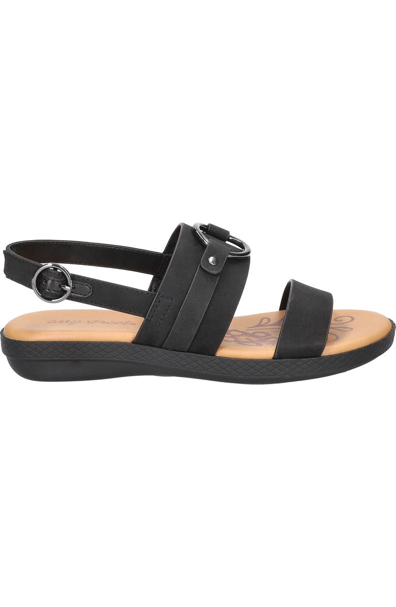 EASY STREET Cohen O-Ring Slingback Sandal, Alternate, color, Black