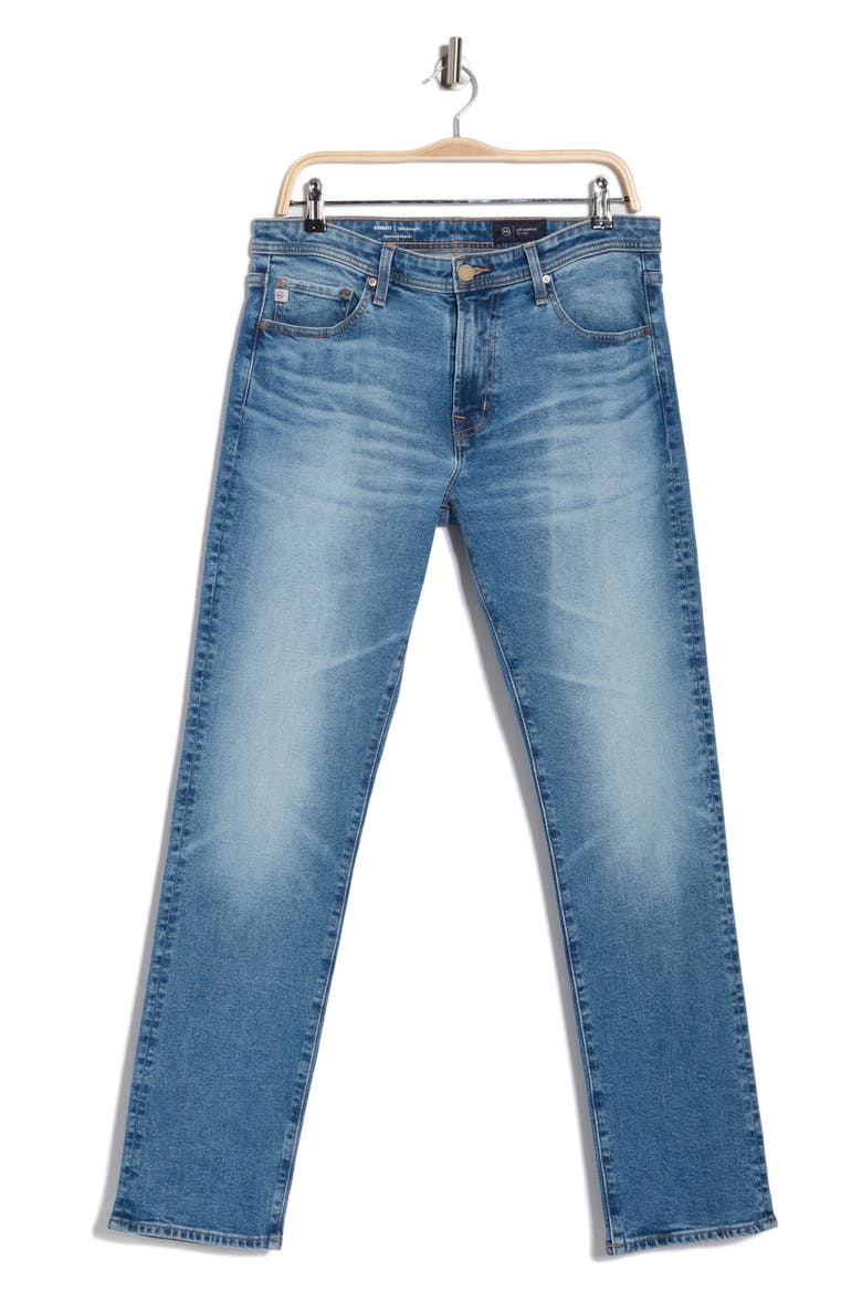 Everett Slim Straight Leg Jeans, Alternate, color, HOXLEY