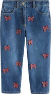 NEXT Kids' Bow Mom Jeans