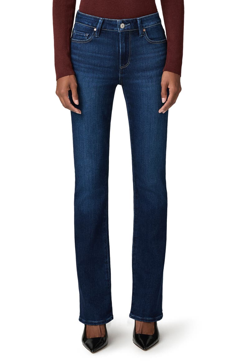 Manhattan High Waist Bootcut Jeans, Main, color, STRAIGHT A