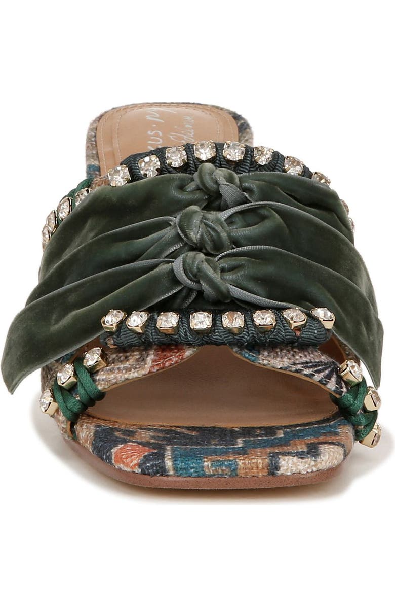 Circus NY by Sam Edelman Vera Block Heel Sandal, Alternate, color, Ocean Sapphire Multi