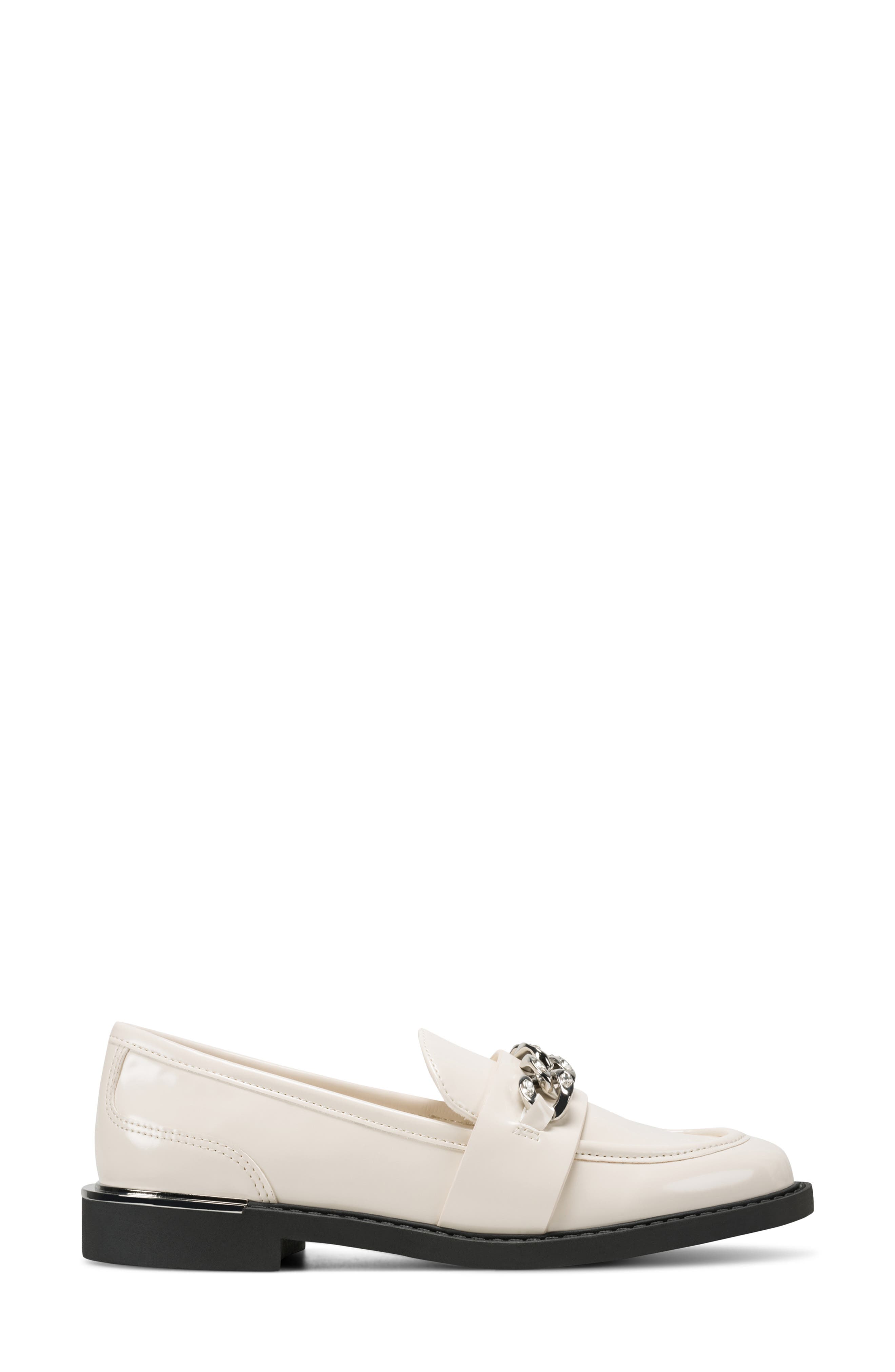 DKNY Ryleigh Chain Loafer, Alternate, color, Coconut