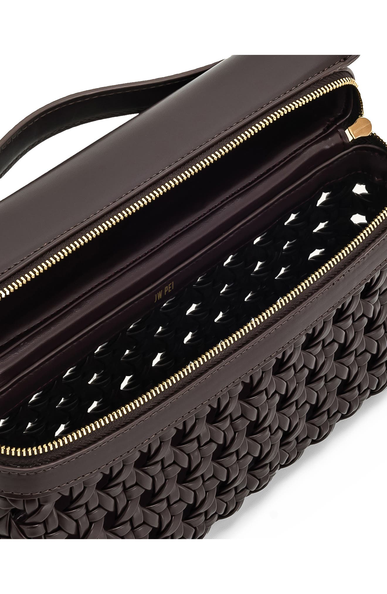 JW PEI Thea Top Handle Bag, Alternate, color, Deep Claret