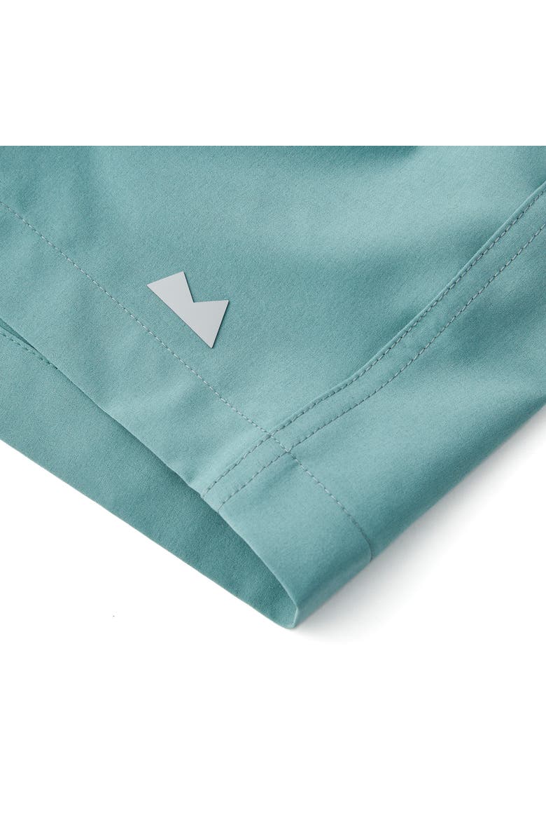 Myles Apparel Seacliff Board Short, Alternate, color, Green Gray