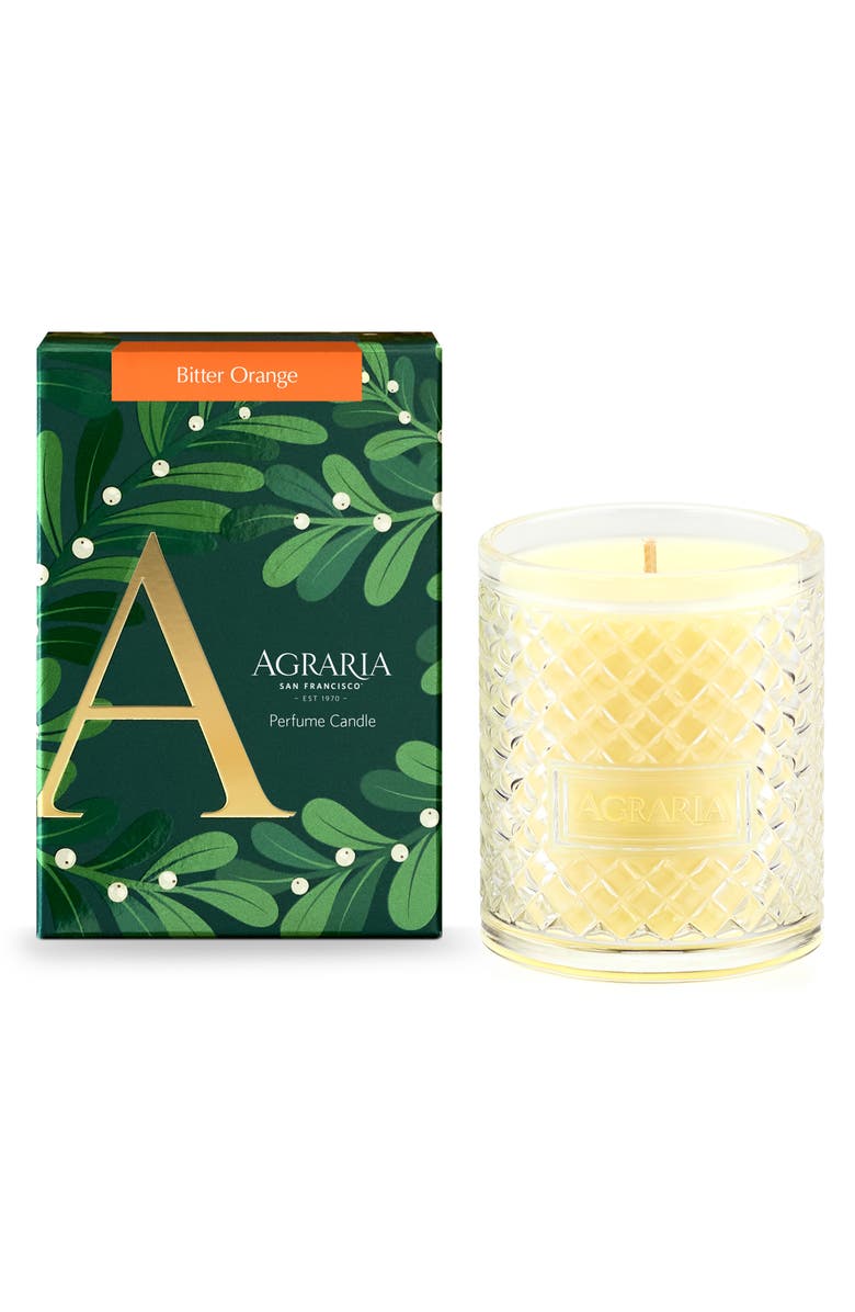 Agraria San Francisco Holiday Perfume Candle, Main, color, Bitter Orange