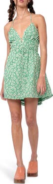Sky to Moon Halter Minidress