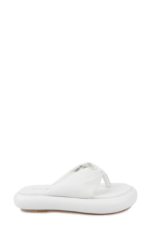 Zigi Artisan Alanna Platform Sandal In White