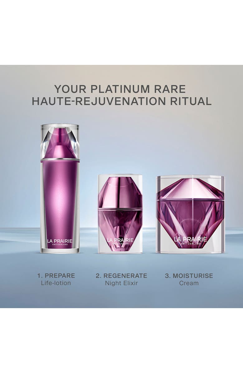 La Prairie Platinum Rare Cellular Night Elixir Rejuvenating Serum, Alternate, color,