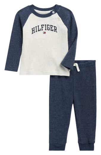 Tommy Hilfiger Ribbed Thermal Shirt & Joggers Set