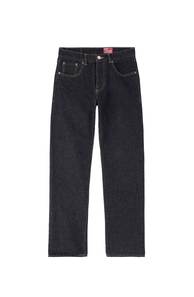 Fortela JohnJap Japan Selvedge 5 Pocket Regular Fit Denim Pants, Main, color, Indigo