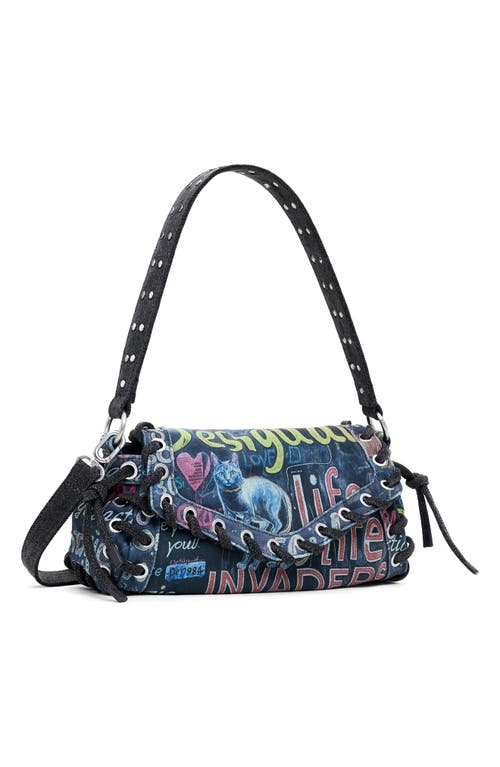 Desigual Medium Graffiti Crossbody Bag