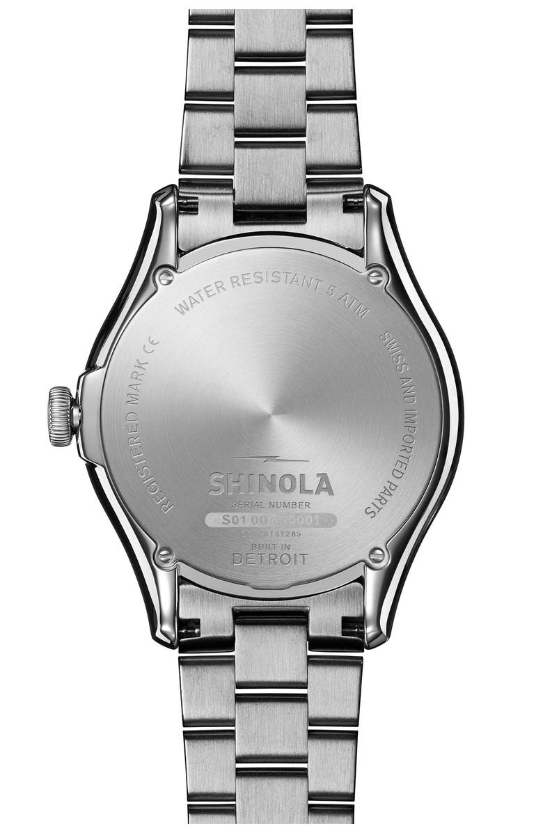 Shinola The Vinton Bracelet Watch, 38mm, Alternate, color,