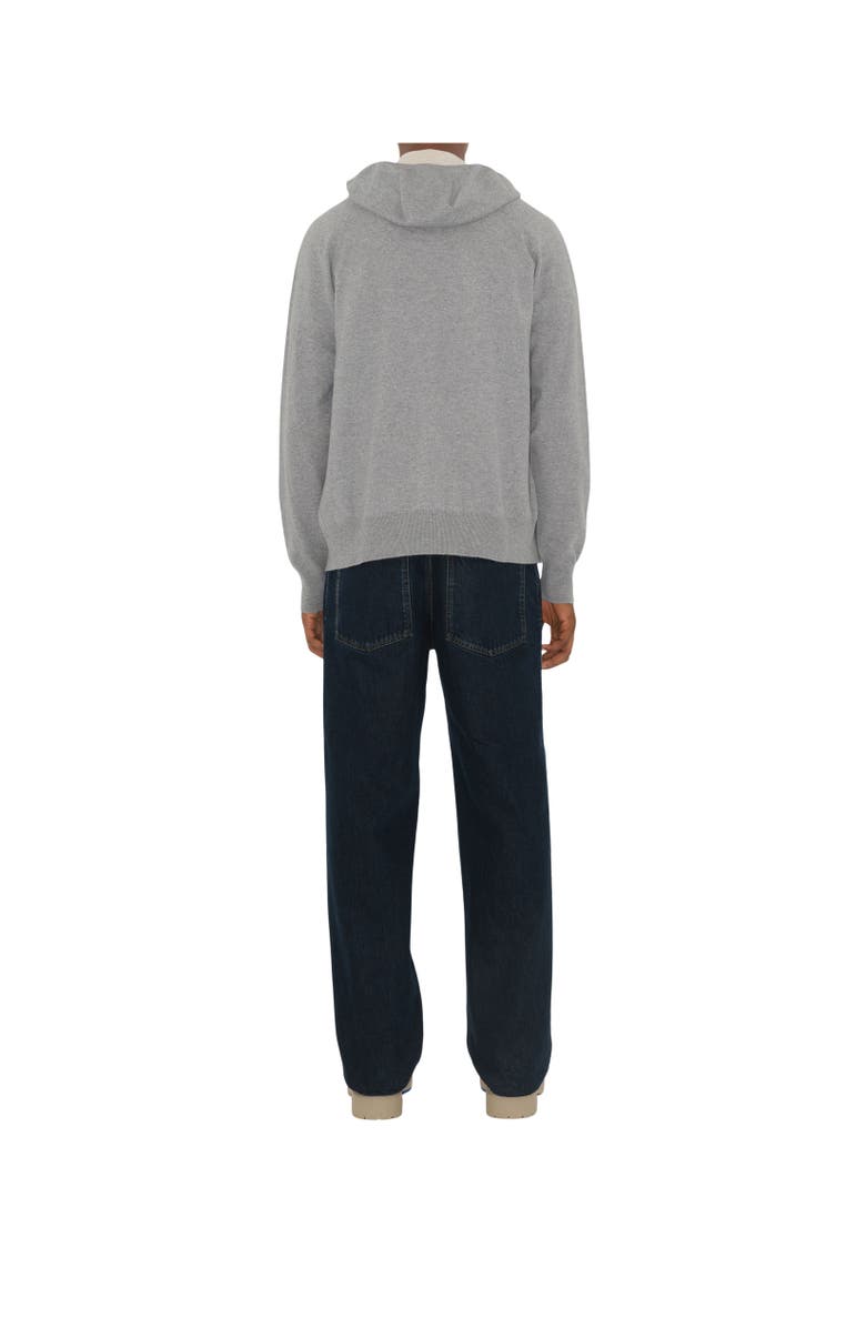 Burberry Cashmere Blend Zip Hoodie, Alternate, color,