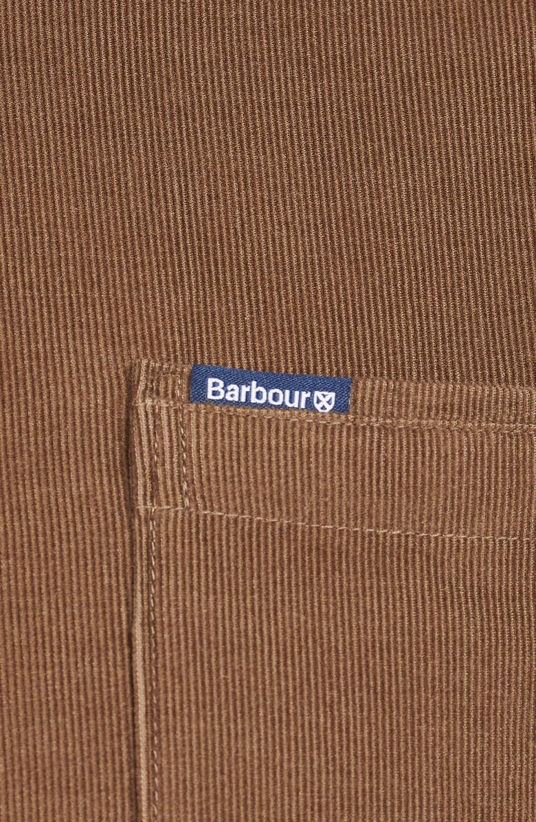 Barbour Ramsey Tailored Fit Corduroy Button-Down Shirt, Alternate, color, 