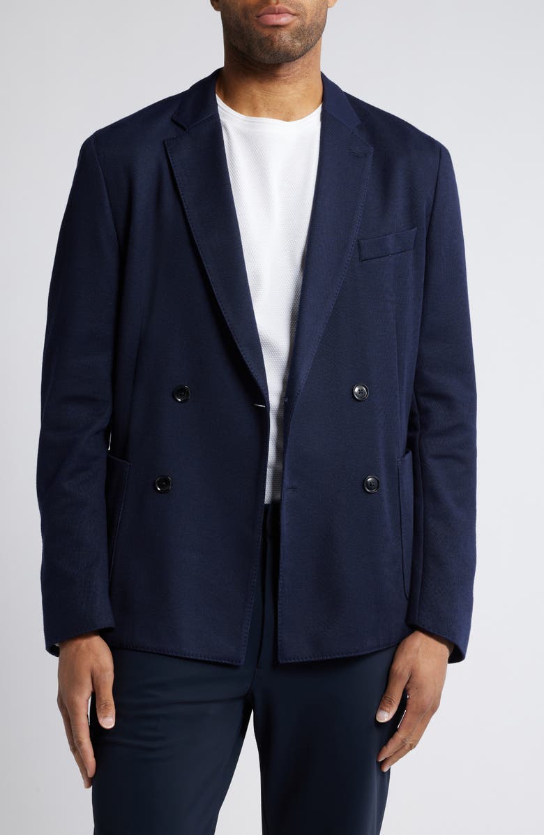 BOSS Hanry Navy Sport Coat, Main, color, 