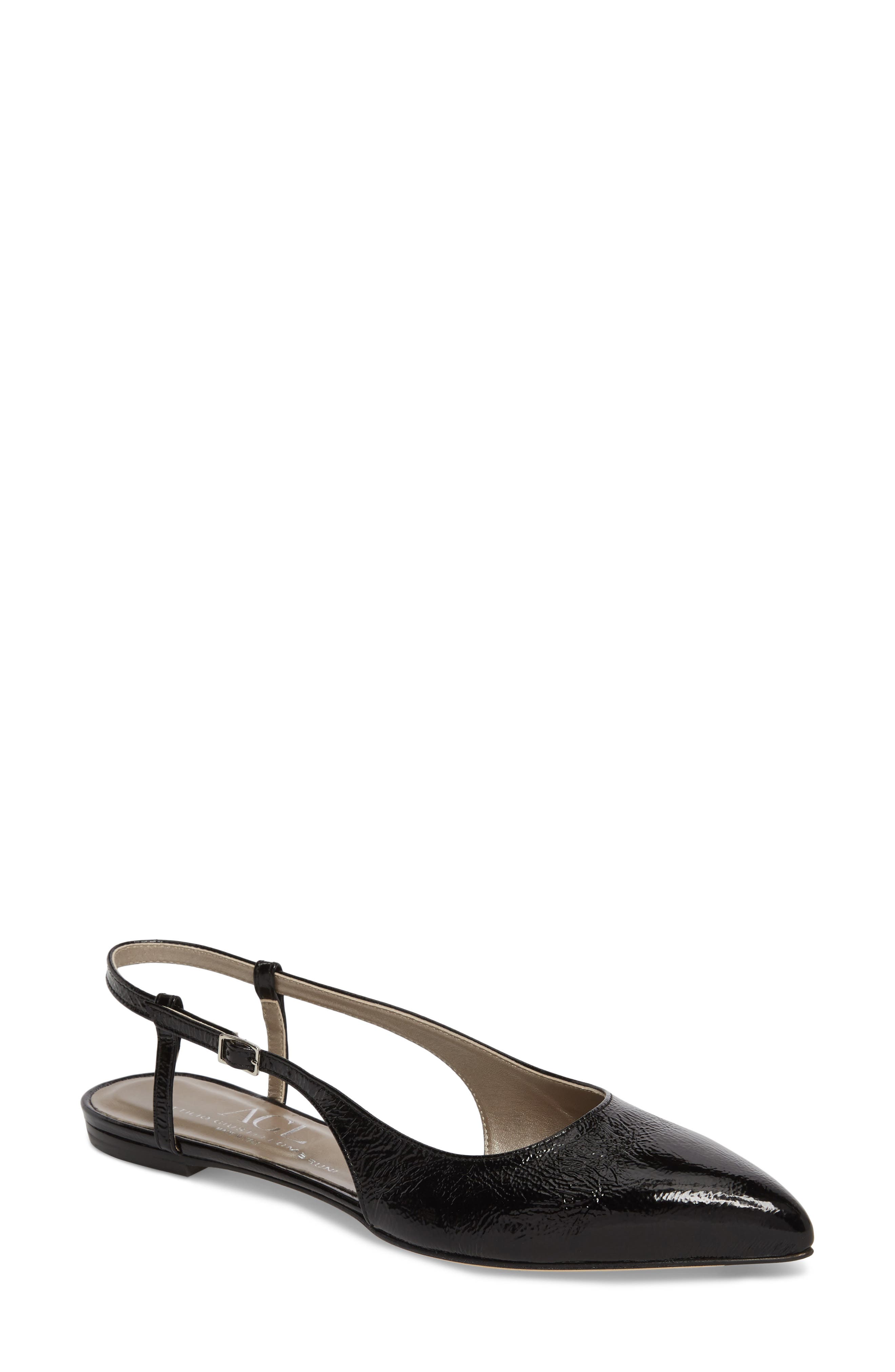 AGL Slingback Flat, Main, color, 