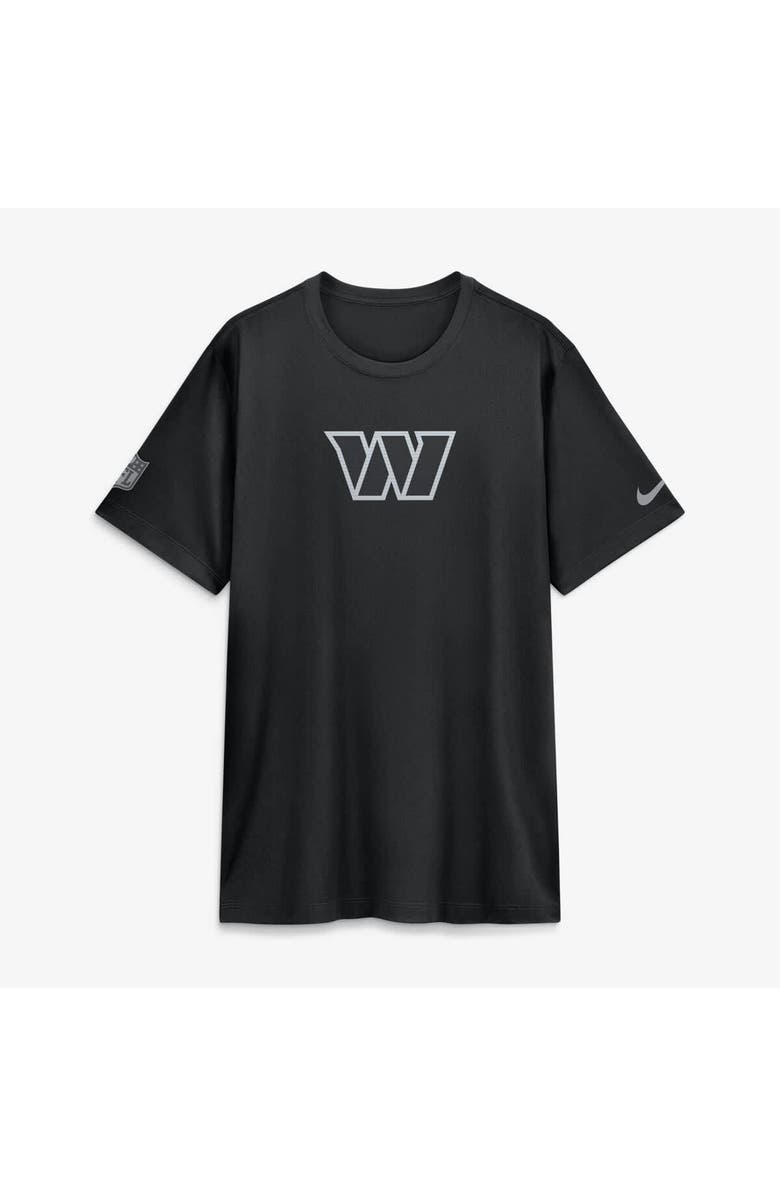 Nike Men's Nike Black Washington Commanders Sideline Lead The Charge Legend Dri-FIT T-Shirt, Alternate, color, Black
