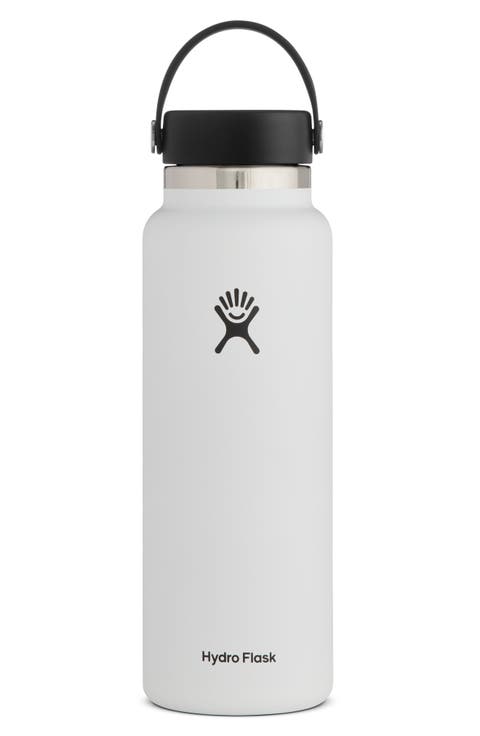 40-Ounce Wide Mouth Cap Water Bottle
