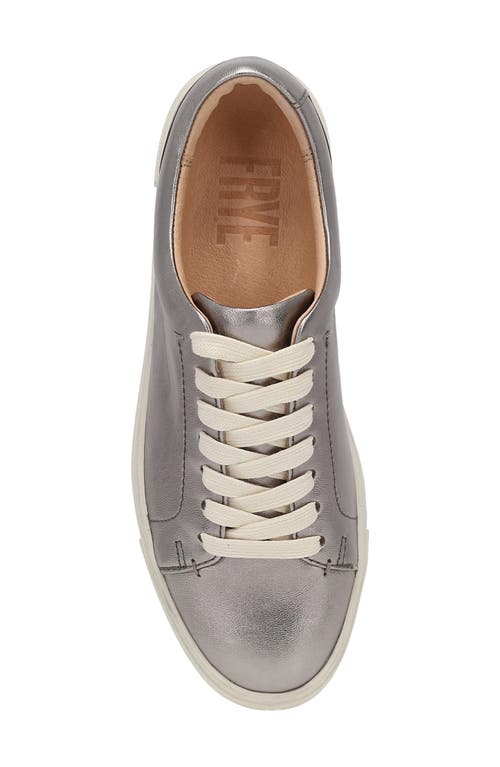 Frye Ivy Low Top Sneaker In Gray