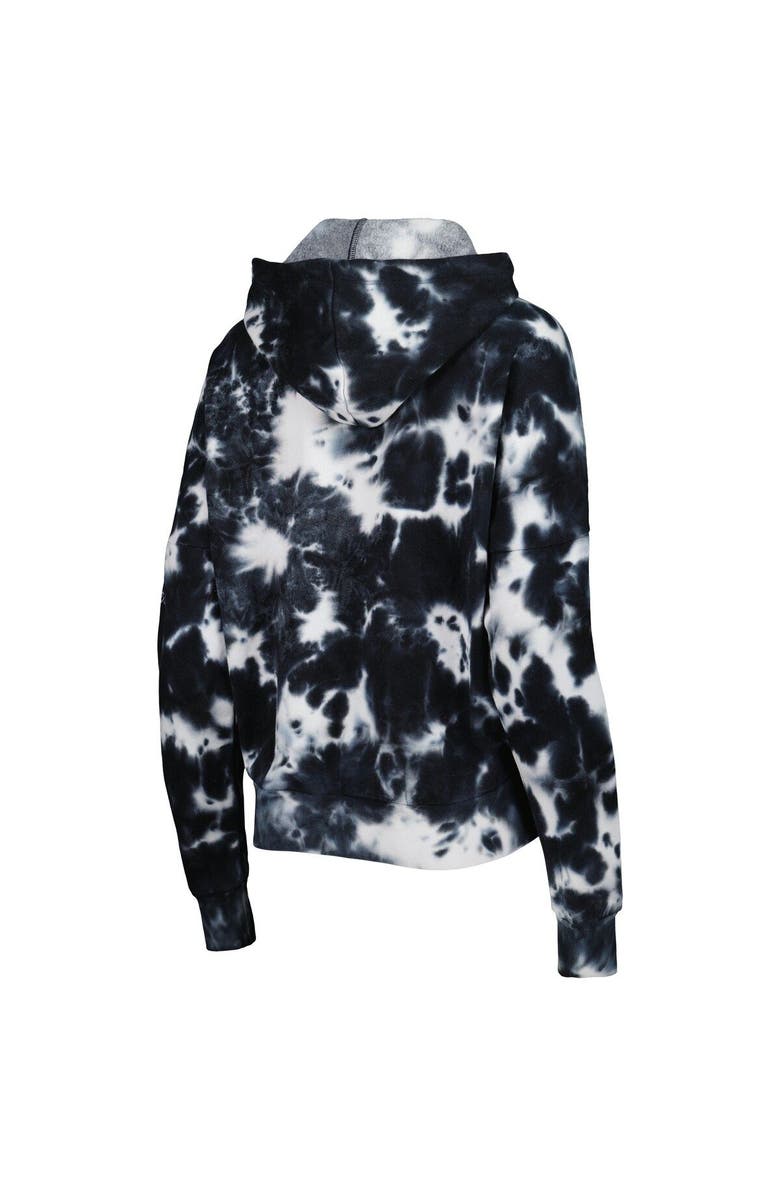 New Era Women's New Era Black Las Vegas Raiders Cloud Dye Fleece Pullover Hoodie, Alternate, color, Black