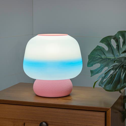 JONATHAN Y JONATHAN Y PORTOBELLO MODERN CLASSIC PLANT-BASED LED 3D PRINTED MUSHROOM TABLE LAMP, DIMMABLE