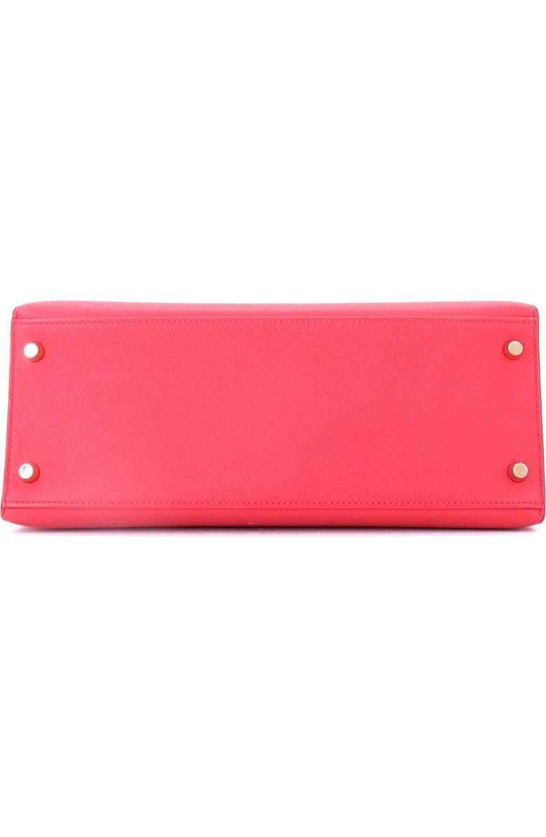 Pre-Owned Hermes Kelly Handbag Pink Epsom with Gold Hardware 28, Alternate, color,
