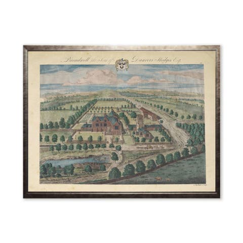Estate Plan in Silver Frame