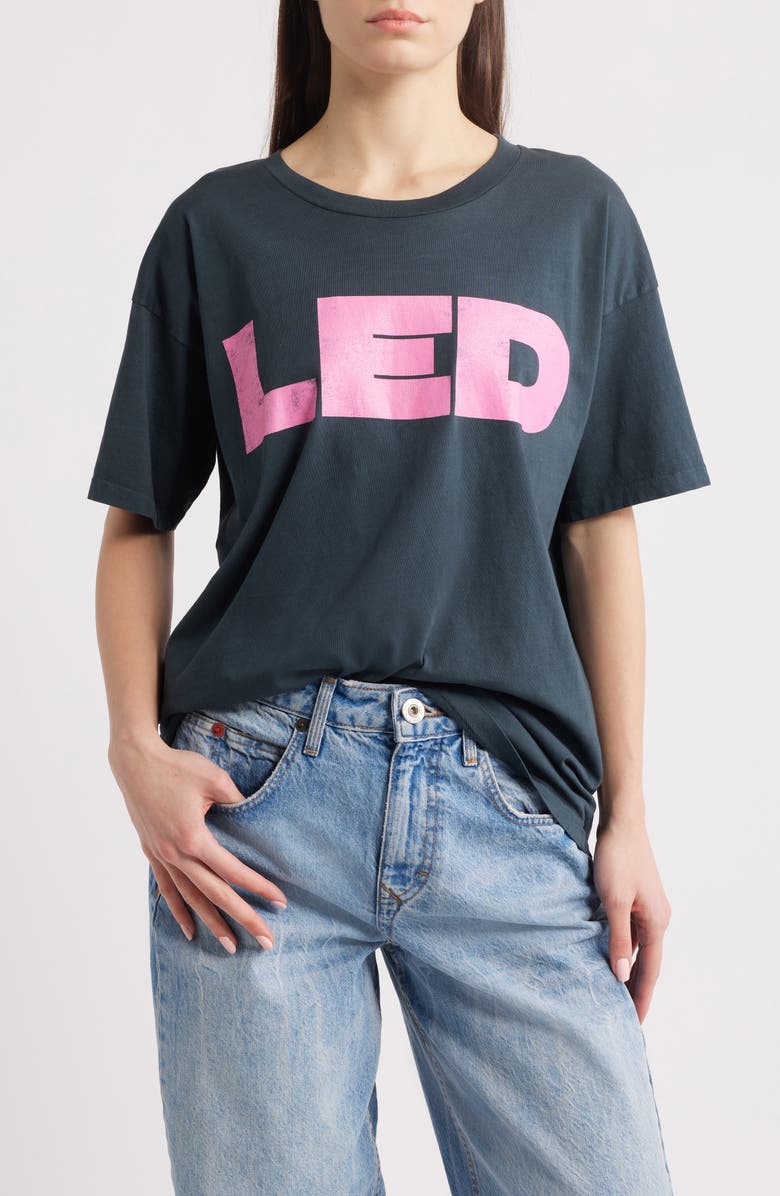 Daydreamer Led Zeppelin Merch Graphic T-Shirt, Main, color, 