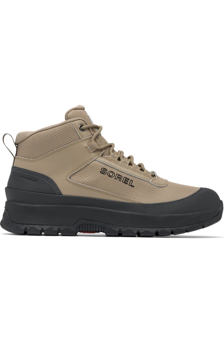 SOREL Outing NW<sup>™</sup> Mid Waterproof Sneaker, Alternate, color, Khaki Ii/ Jet