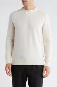 BOSS Hero Wool Crewneck Sweater